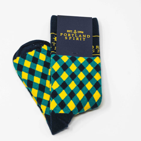 Portland Spirit Argyle Socks